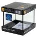  Kotobuki художественное стекло аквариум crystal Cube 150 черный силикон 15×15×15cm бойцовая рыбка аквариум маленький размер аквариум . один человек sama 5 пункт ограничение 