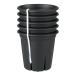  горшок с разрезом Apple одежда - корень .....3 номер черный 5 шт. комплект цветочный горшок 
