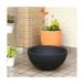  водяная лилия горшок водяная лилия горшок (me Dakar горшок ).RIN круглый черный S водяная лилия горшок * круглый аквариум *me Dakar горшок 