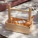 ( S'more / Basket Table ) корзина стол стол стол заменяемый 2WAY натуральное дерево боковой стол кемпинг уличный 
