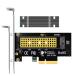 GLOTRENDS PA09-HS M.2 PCIe NVMe 4.0/3.0 ѴץM.2ҡȥ󥯡3mmߡդM.2 PCI-express 4.