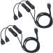 USB переключатель, CESFONJER 1m USB удлинение кабель 2 ответвление 2 . код on / off переключатель имеется, маленький стол 
