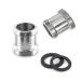 2pcs подлинный ... производства вентиль адаптор,22mm NPT самец винт из самец винт, раковина вентиль воздушный letter - водяной фильтр adap