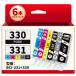 BCI-330 BCI-331 Canon  331 330 6ޥѥå TS8530 TS8630 TS8730 TS8830  Υб ߴ