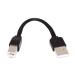 chenyang USB 2.0 Short ленточный кабель,USB 2.0 модель A мужской из модель B мужской 4 тросик 5V 2A зарядка 