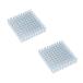 waves 2 шт aluminium теплоотвод 45x45x10mm... лента имеется 