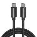 USB-C & USB-C �����֥� (1m, �֥�å�) SLEIJAOOEUSB 3.2 Gen 2x2�����֥� Ķ���ѵץ��ޡ��ȥե��󡦥��֥�