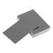 ochun Laser sculpture business card made of metal aluminium business card smooth metal business card design printing business card metal business card (#4)