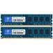 16GB 8GB2 PC3-10600U DDR3-1333MHz ǥȥåPCѥ CL9 PC3 10600 DIMM 240Pin Non-ECC 16GB å