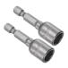 CoCud Quick change nut setter driver bit 10mmme Trick 48mm length 1/4" car nkCR-V magnetism 