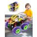 Opard Mini 4WD динозавр игрушка миникар пластиковая модель машина дрифт Cart off-road прямой .360° вращение 1 2 3 4 5