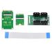 NFHK Mini PCI-E PCI Express &amp; NGFF A+E ключ - SATA 3.0 4 порт адаптор кабель 6Gbps твердый Drive повышение 