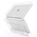 HALTSUTO MacBook Air M2 для кейс 15.3 дюймовый [ прозрачный жесткий чехол ] [ супер тонкий легкий ].. проект установка .
