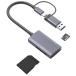 Dalugo SD устройство для считывания карт модель C USB 3.0 2-in-1 микро SD устройство для считывания карт Type-C высокая скорость данные пересылка sma