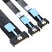 CY код PCI-E 5.0 Mini прохладный край IO MCIO STR PCI-E 8i 74Pin мужской - двойной MCIO 38Pin мужской ek стерео 