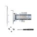 Farboko PCIe NVMeץ ߥҡȥդ M.2 PCIeץ PCI X1 X4 X8 X16åȤ򥵥ݡ N
