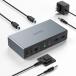 Unitek KVM Switch 2in2 наружный 4K@60Hz HDMI+ дисплей порт двойной монитор KVM переключатель USB3po