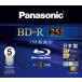  Panasonic видеозапись для 6 скоростей Blue-ray диск одна сторона 1 слой 25GB ( приписка type ) 5 листов упаковка LM-BR25MS5