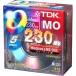 TDK MO диск 230MB Windows формат настольный в кейсе 5 листов упаковка (MOR230DX5PA)