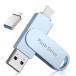 256GB 3in1 USB память USB-C/Lightning/USB-A смартфон /PC/ планшет многофункциональный данные резервная копия вне 