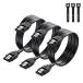 Cable Matters 3шт.@se6Gbps SATA кабель - 61cm( распорка type ),SSD.HDD серийный ATA3 кабель, SATA