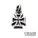 [16×9mm] серебряный аксессуары мужской серебряный 925 iron cross sharp дизайн baby размер подвеска с цепью очарование 