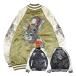 KIDS атлас Japanese sovenir jacket дракон . длинный рукав 130 140 150 160 мужчина девочка 
