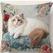  кошка ковер кукла наволочка pillow кейс интересный Uni -k шт .. интерьер .. смешанные товары товары 