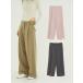 CLANE стандартный товар klane low талия ta круиз слаксы брюки LOW WAIST TUCKED LOOSE SLACKS бежевый / лиловый / серый 3 цвет 2026 осень-зима новый продукт 