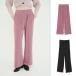 CLANE стандартный товар низ klane яркий джерси - брюки BRIGHT JERSEY PANTS розовый / черный PINK/BLACK 2 цвет развитие 2026 осень-зима новый продукт 
