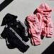 アディダスオリジナルス キッズ adidas originals ジャージ セットアップ JEARJEY SET UP グローリーピンク/ブラック  GLORY PINK/BLACK 2020春夏新作