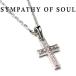 SYMPATHY OF SOUL ꥹޥǥ Small Gravity Cross Necklace Silver   CZ ⡼륰ӥƥͥå쥹 С  륳˥ Safari Ǻܥǥ