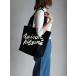  mezzo n лисица сумка большая сумка MAISON KITSUNE рука свет большая сумка HANDWRITING TOTE черный BLACK 2026 осень-зима новый продукт 