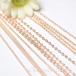  chain rose Gold (1M) accessory parts handicrafts for hand made chain 