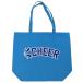  Cheer tote bag L turquoise 