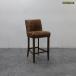 DULTON Dulton RANDY HIGH CHAIR Landy высокий стул счетчик стул / балка стул / высокий табурет кожа / кожа 