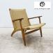 Carlhansen &amp; son Karl * Hansen & солнечный CH25 lounge стул / arm стул дуб материал Vintage рукоятка sJ. Wegner 