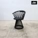  выставленный товар Tom Dixon Tom tiksonFAN вентилятор стул / arm стул / подлокотник . стул чёрная кожа × береза (2)