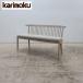  выставленный товар Karimoku Karimoku CU23 2 местный . стул обеденный bench /2P стул /2 местный . стул W1250sia- белый цвет 11 десять тысяч 
