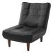  cell tongue width approximately 66cm peace comfort. ..1 seater . pocket coil PVC leather black . part reclining height repulsion made in Japan A327p-597BK