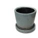  Dulton (Dulton) gardening supplies color gray zdo pot Classic green M size bottom hole equipped COLOR GLAZED POT C.GREE