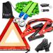 ETETO(etito) in-vehicle safety 6 point booster cable traction rope triangular display board Hammer 