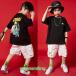  Kids танцевальный костюм hip-hop Корея ребенок одежда HIPHOP jazz Jazz Dance stage костюм мужчина тренировка надеты спортивная форма Dance одежда презентация верх и низ в комплекте футболка брюки 