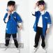  для мужчин и женщин Dance одежда мода Kids HIPHOP футболка Junior спорт t рубашка Mai шт. костюм постановка одежда презентация Parker короткий рукав stage костюм тренировка надеты 