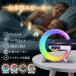 [2024 newest model ] Bluetooth speaker wireless charger Smart eyes ... clock Night light 4in1 atmosphere lamp intelligent LED table lamp 