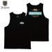 Brixton желтохвост k камень TANK TOP майка Logo принт чёрный черный 