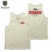 Brixton желтохвост k камень TANK TOP майка Logo принт "теплый" белый слоновая кость неотбеленная ткань 