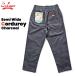 Cookman Cook man вельвет Semi-wide shef брюки стандартный модель Corduroy Charcoal легкий брюки рабочие брюки 