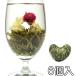  craft tea happy Heart 6 piece entering Chinese tea leaf flower tea jasmine tea flower ... tea gift free shipping mail service 