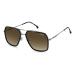 ̲Carrera Men's 273/S Rectangular Sunglasses, Black, 59mm, 17mm¹͢